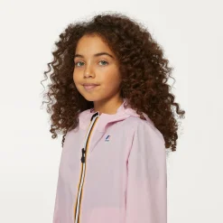K-WAY P. Le Vrai 3.0 Claude - Jackets - Mid - Kid Unisex - Pink Lavender Sale