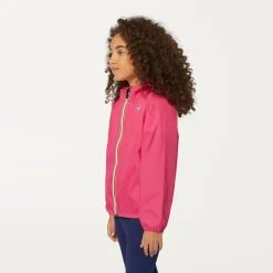 K-WAY P. Le Vrai 3.0 Claude - Jackets - Mid - Kid Unisex - Fuchsia Magenta Cheap