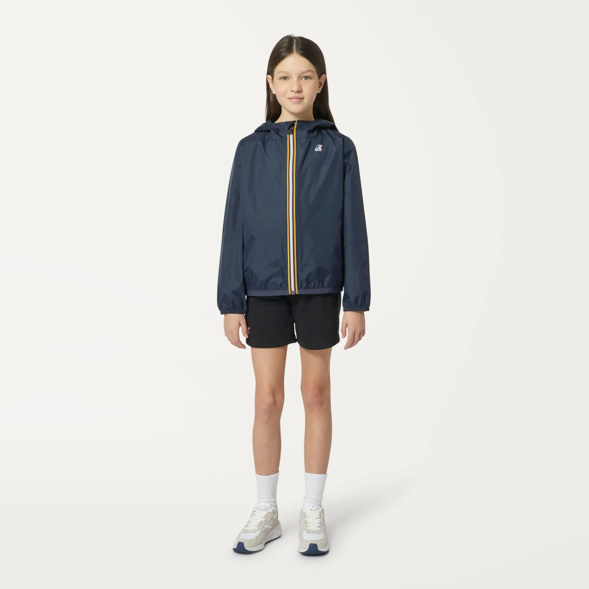 K-WAY P. Le Vrai 3.0 Claude - Jackets - Mid - Kid Unisex - Blue Depth Store