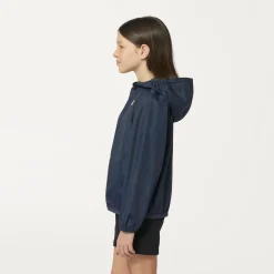 K-WAY P. Le Vrai 3.0 Claude - Jackets - Mid - Kid Unisex - Blue Depth Store