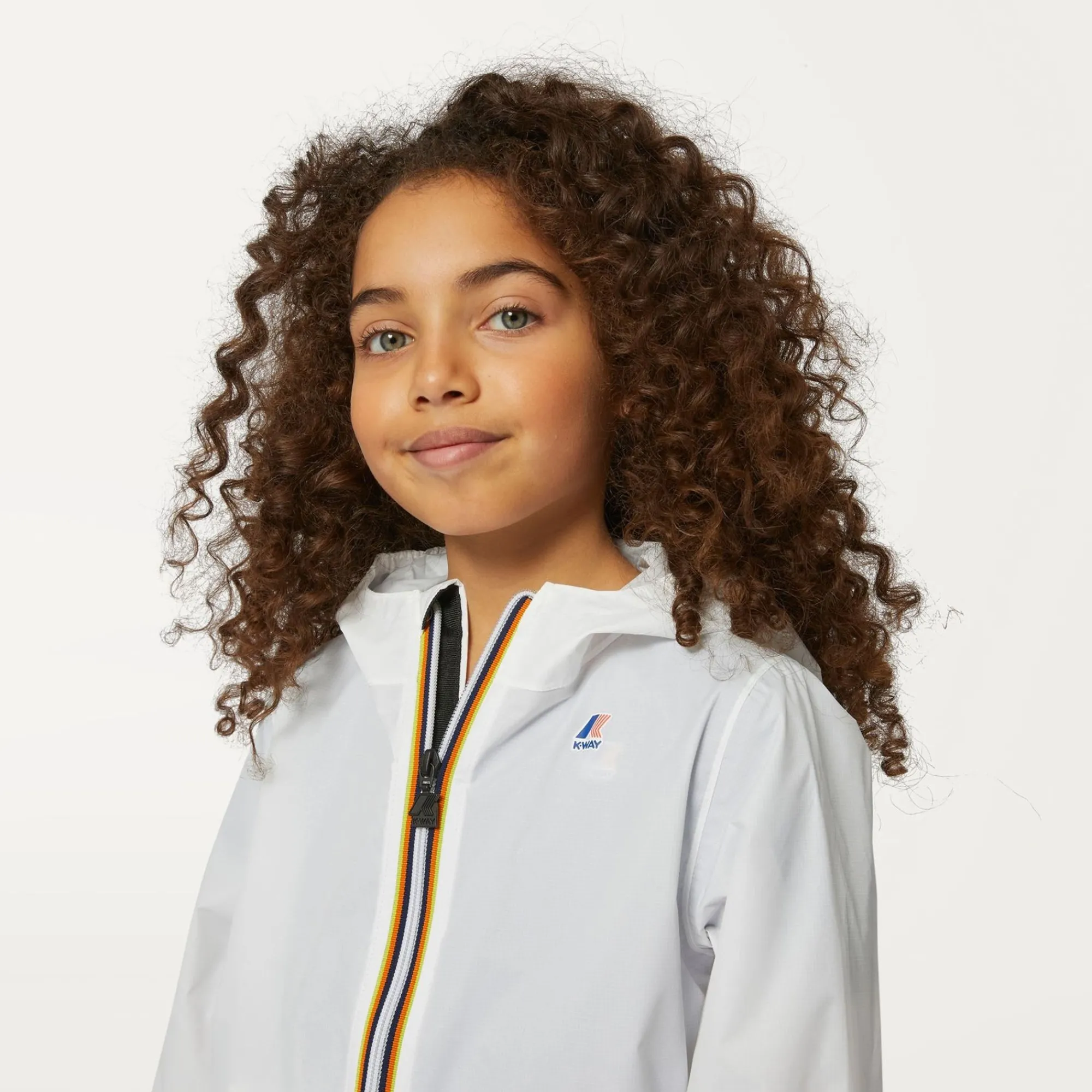 K-WAY P. Le Vrai 3.0 Claude - Jackets - Mid - Kid Unisex - White Online