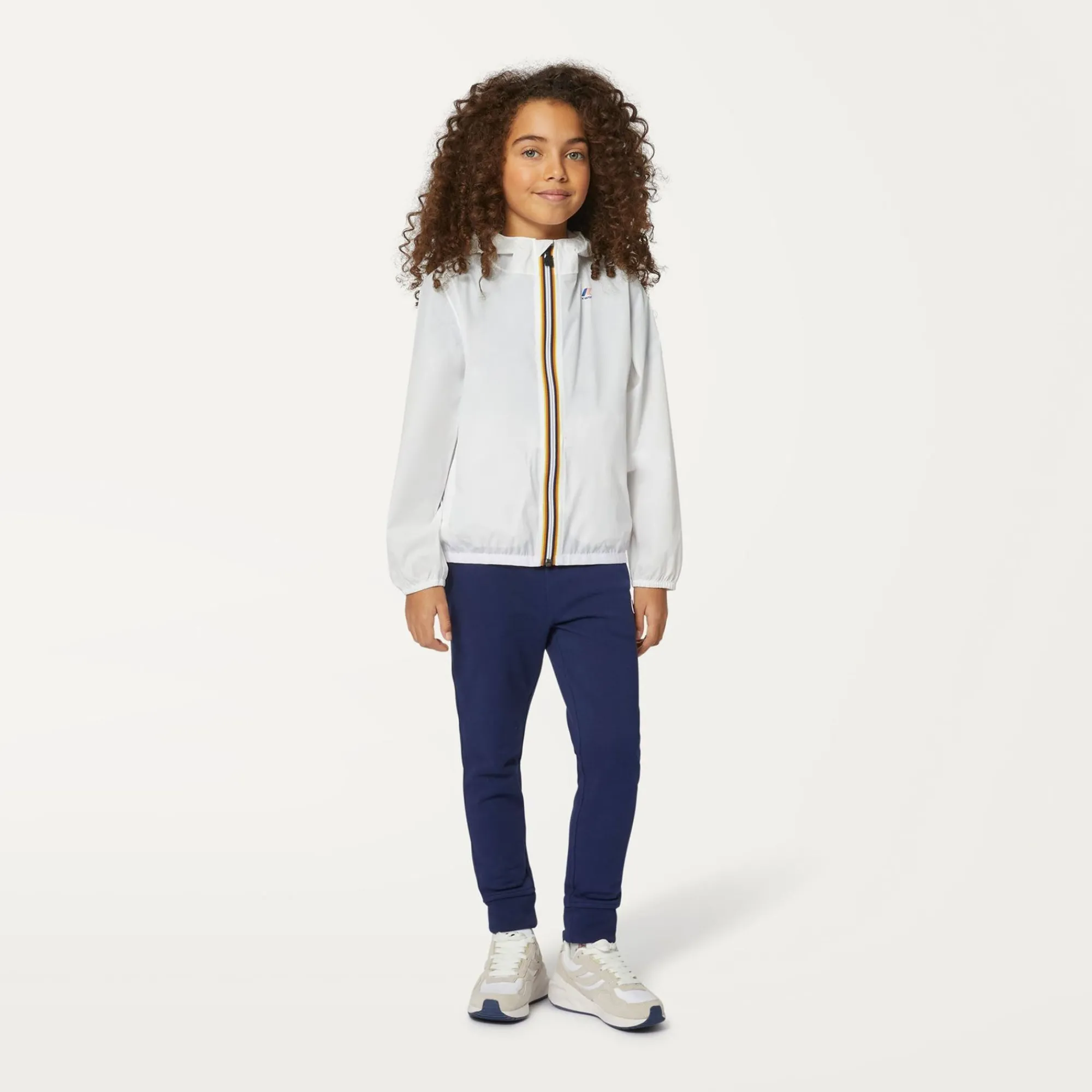 K-WAY P. Le Vrai 3.0 Claude - Jackets - Mid - Kid Unisex - White Online