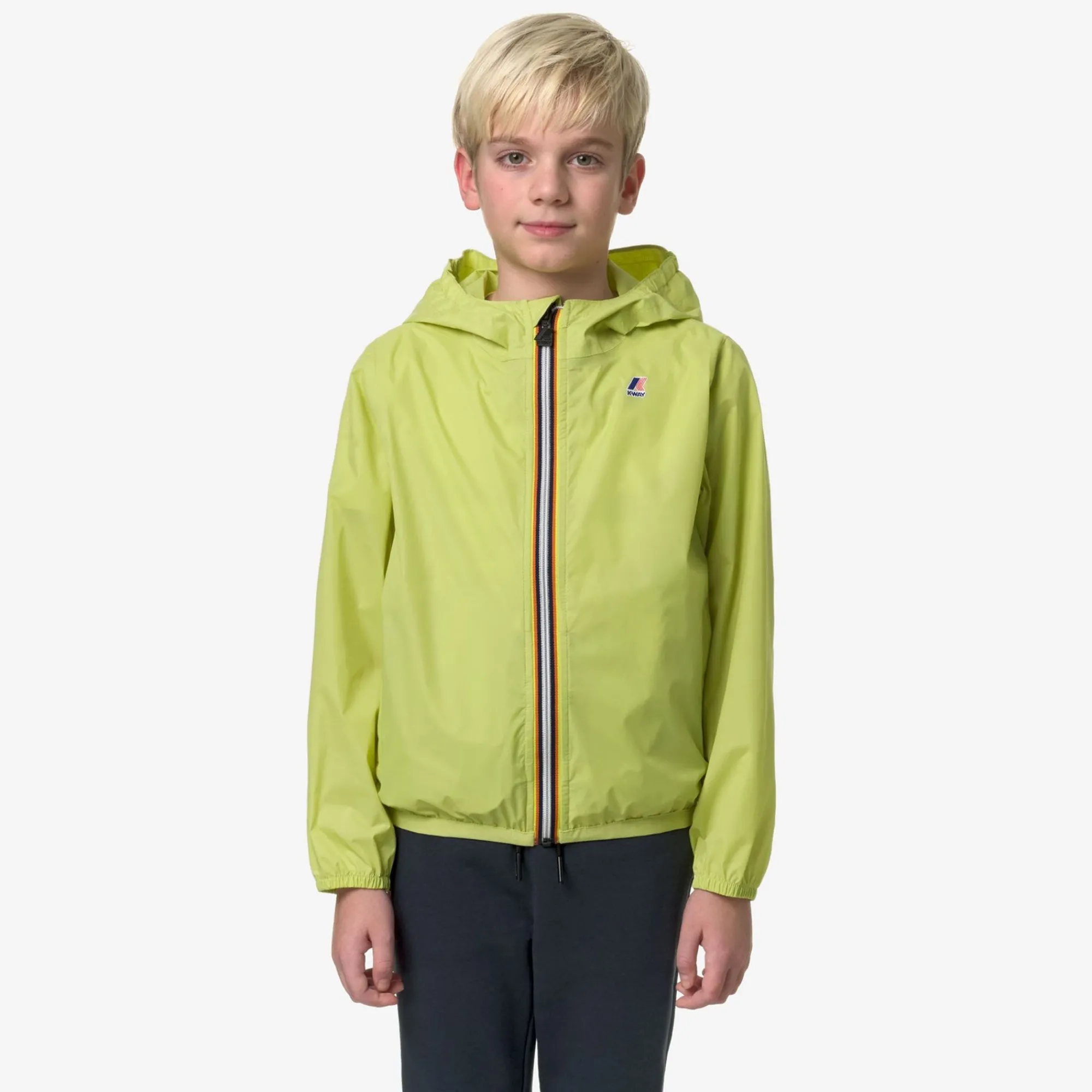 K-WAY P. Le Vrai 3.0 Claude - Jackets - Mid - Kid Unisex - Green Celery Online