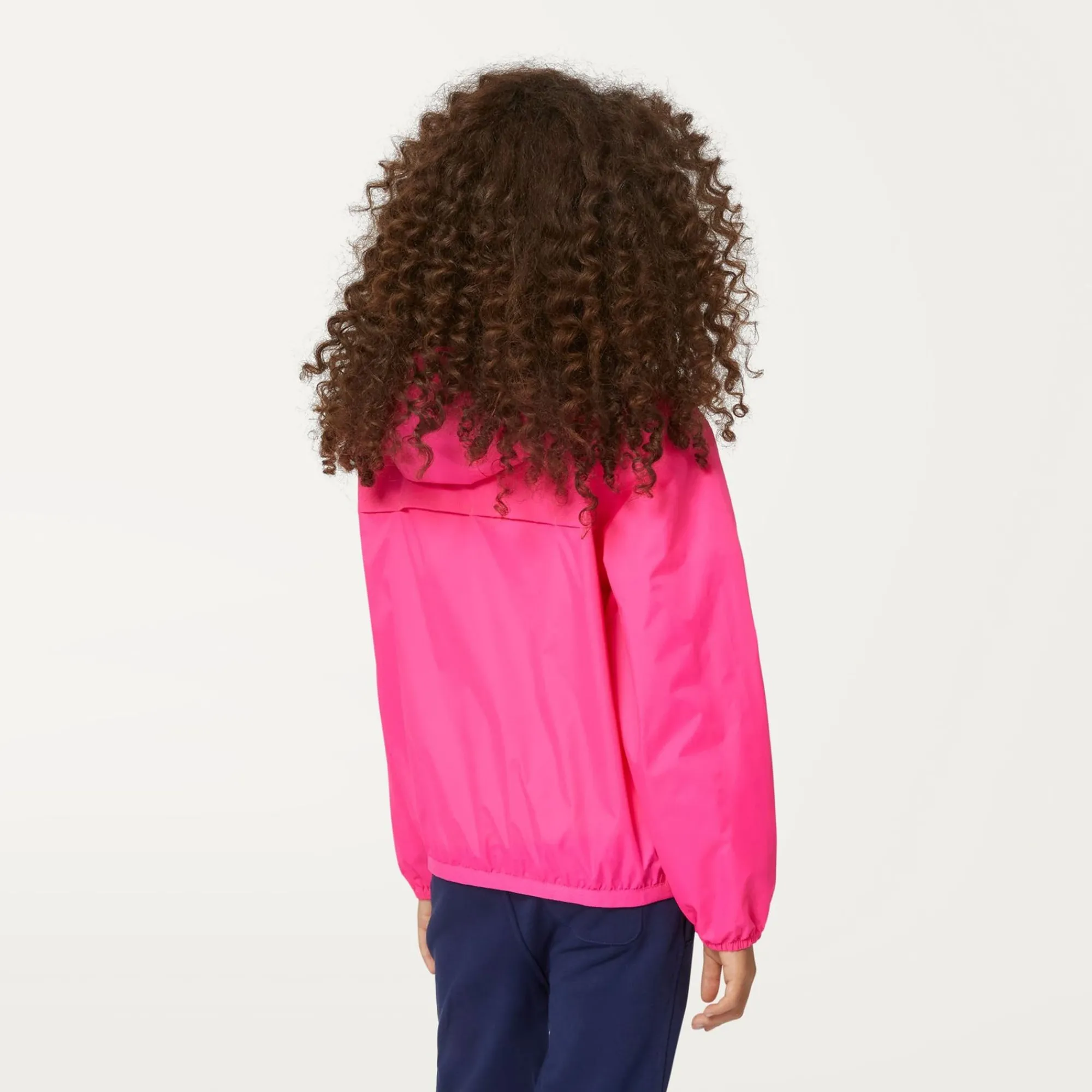 K-WAY P. Le Vrai 3.0 Claude - Jackets - Mid - Kid Unisex - Pink Intense New