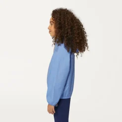 K-WAY P. Le Vrai 3.0 Claude - Jackets - Mid - Kid Unisex - Azure Dk Hot