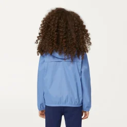 K-WAY P. Le Vrai 3.0 Claude - Jackets - Mid - Kid Unisex - Azure Dk Hot