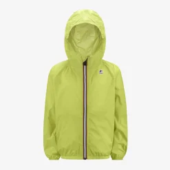 K-WAY P. Le Vrai 3.0 Claude - Jackets - Mid - Kid Unisex - Green Celery Flash Sale