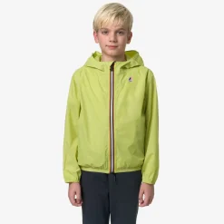 K-WAY P. Le Vrai 3.0 Claude - Jackets - Mid - Kid Unisex - Green Celery Flash Sale