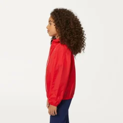 K-WAY P. Le Vrai 3.0 Claude - Jackets - Mid - Kid Unisex - Red Discount