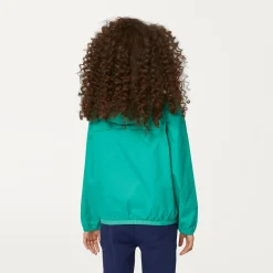 K-WAY P. Le Vrai 3.0 Claude - Jackets - Mid - Kid Unisex - Green Marine Sale