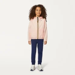 K-WAY P. Le Vrai 3.0 Claude - Jackets - Mid - Kid Unisex - Pink Dafne Cheap