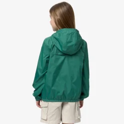 K-WAY P. Le Vrai 3.0 Claude - Jackets - Mid - Kid Unisex - Green Outlet