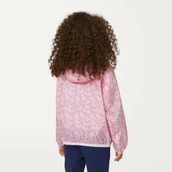 K-WAY P. Le Vrai 3.0 Claude Graphic - Jackets - Mid - Kid Unisex - Circles Wh-Pnk Cheap