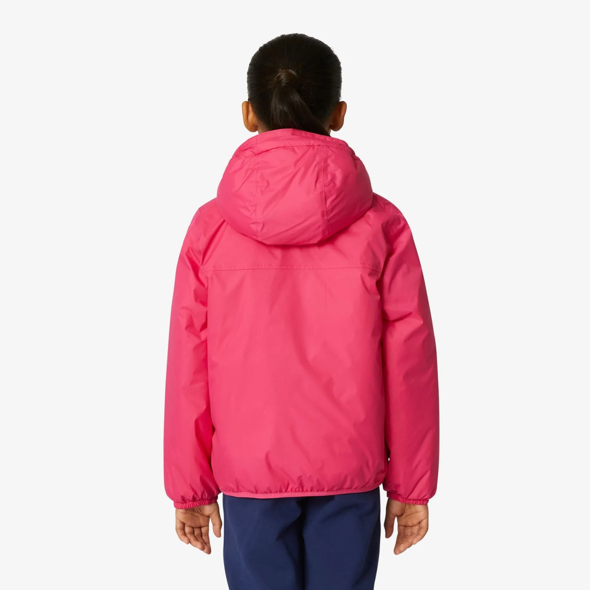 K-WAY P. Le Vrai 3.0 Claude Orsetto - Jackets - Mid - Kid Unisex - Ecru-Fuchsia Magenta Best Sale