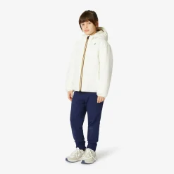 K-WAY P. Le Vrai 3.0 Claude Orsetto - Jackets - Mid - Kid Unisex - Ecru-White Sale