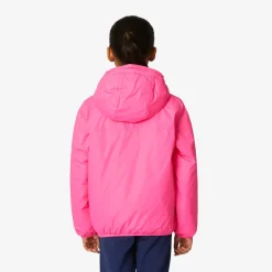 K-WAY P. Le Vrai 3.0 Claude Orsetto - Jackets - Mid - Kid Unisex - Ecru-Pink Intense Shop