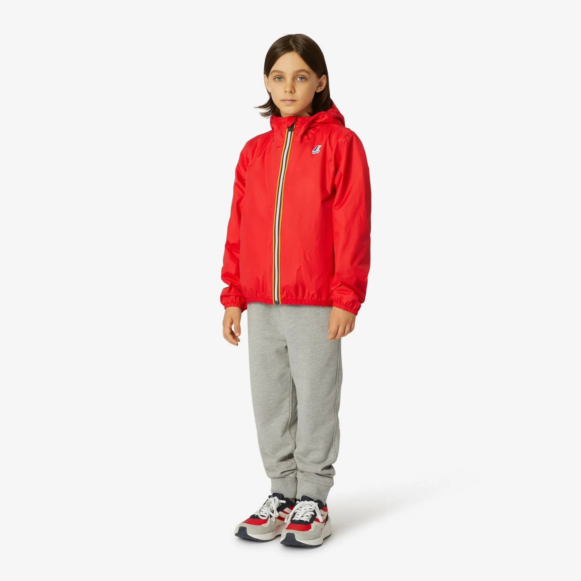 K-WAY P. Le Vrai 3.0 Claude Warm - Jackets - Mid - Kid Unisex - Red New