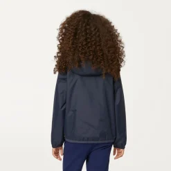 K-WAY P. Le Vrai 3.0 Claude Warm - Jackets - Mid - Kid Unisex - Blue Depth Fashion