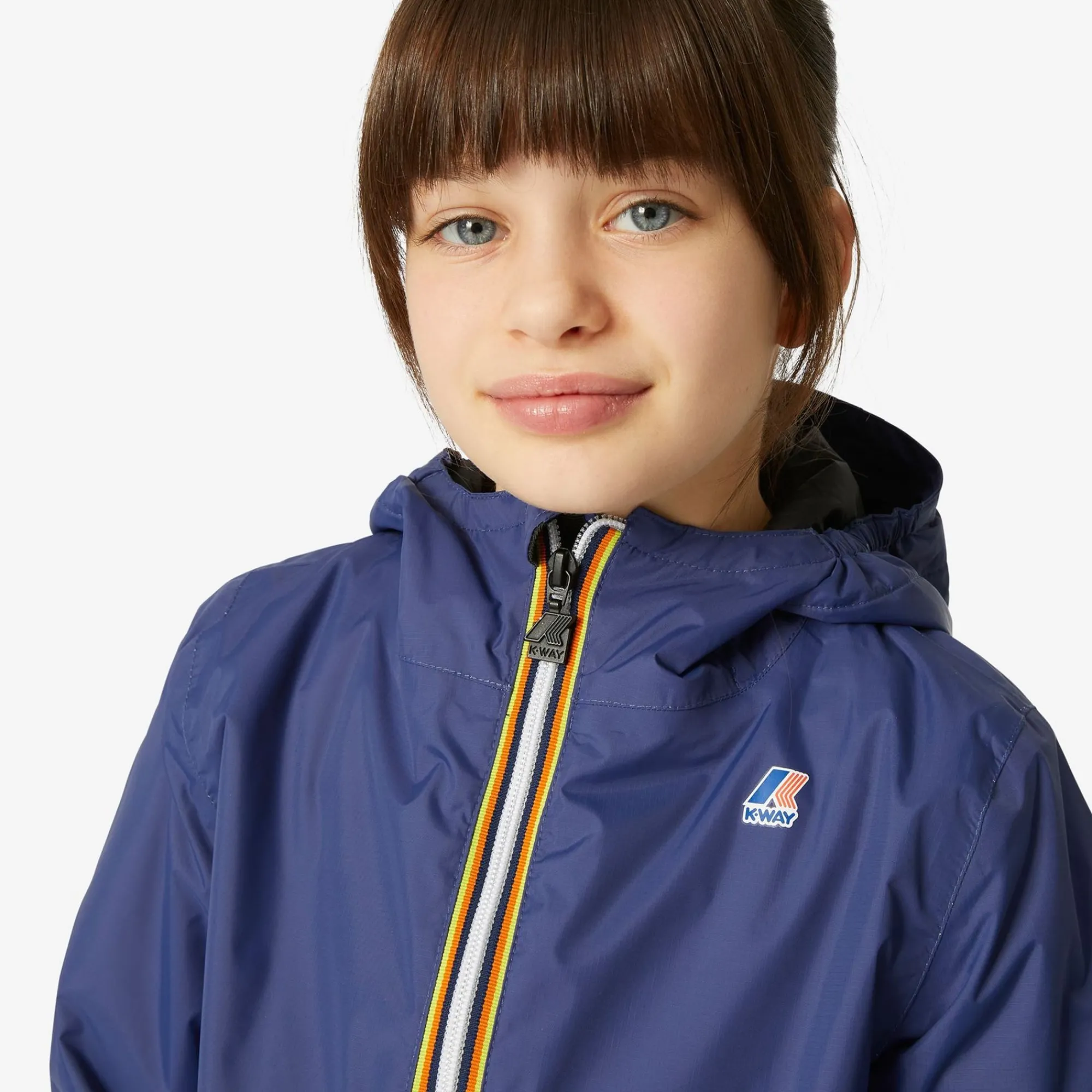 K-WAY P. Le Vrai 3.0 Claude Warm - Jackets - Mid - Kid Unisex - Blue Medieval Outlet