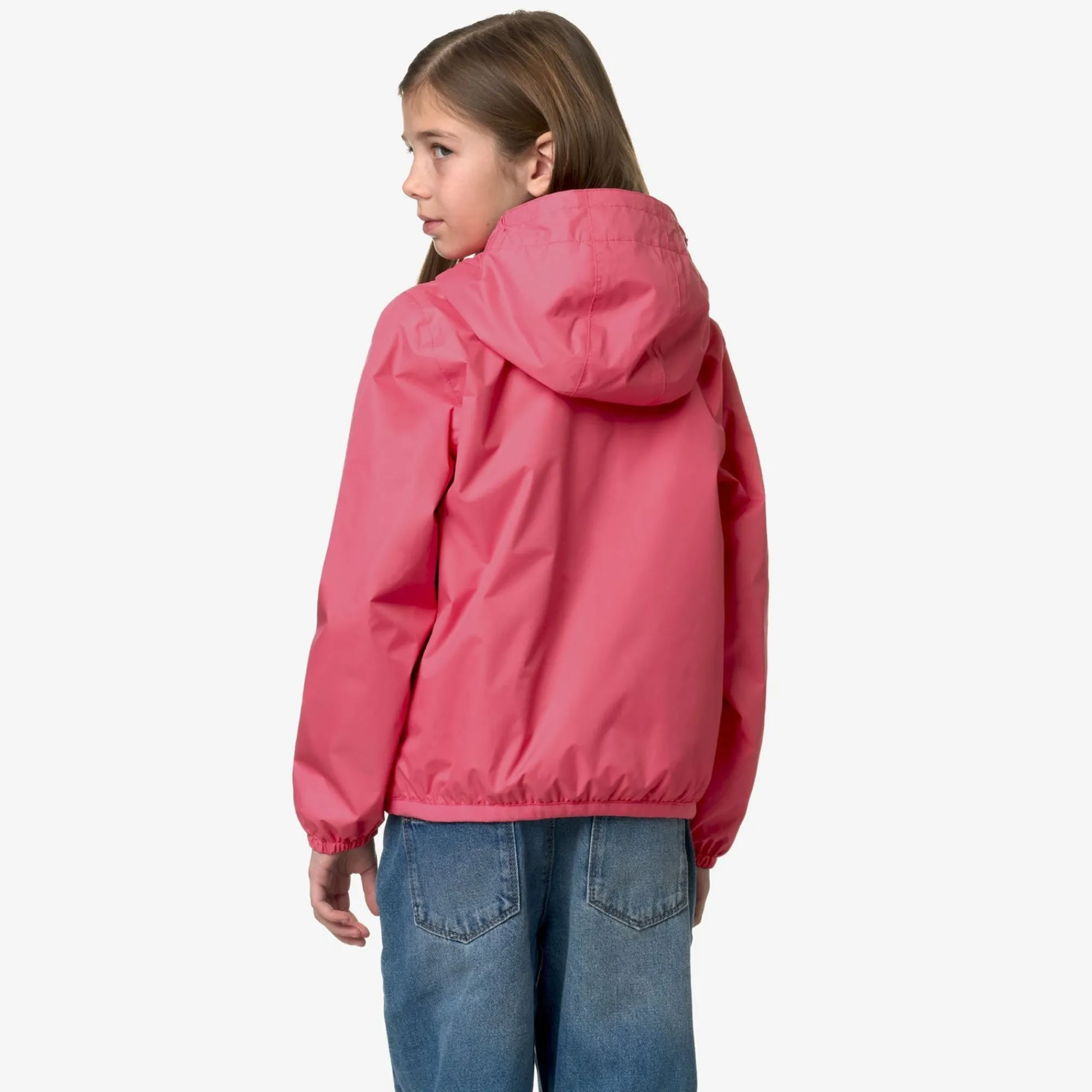 K-WAY P. Le Vrai 3.0 Claude Warm - Jackets - Mid - Kid Unisex - Pink Md New