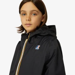 K-WAY P. Le Vrai 3.0 Claude Warm - Jackets - Mid - Kid Unisex - Black Pure New