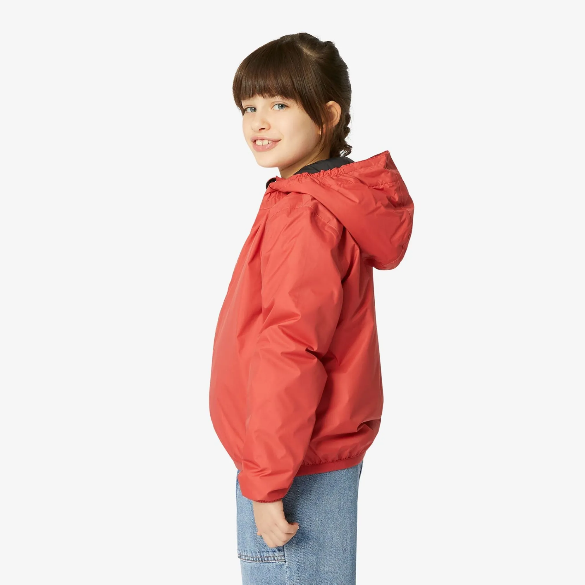 K-WAY P. Le Vrai 3.0 Claude Warm - Jackets - Mid - Kid Unisex - Red Jasper Flash Sale