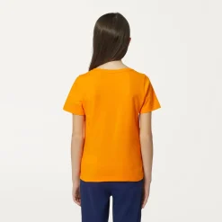 K-WAY P. Le Vrai 3.0 Edouard - T-Shirtstop - T-Shirt - Kid Unisex - Orange Store