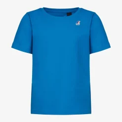 K-WAY P. Le Vrai 3.0 Edouard - T-Shirtstop - T-Shirt - Kid Unisex - Turquoise Dk Cheap