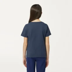 K-WAY P. Le Vrai 3.0 Edouard - T-Shirtstop - T-Shirt - Kid Unisex - Blue Depth Cheap
