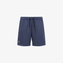 K-WAY P. Le Vrai Dorian Poly Cotton - Shorts - Sportshorts - Kid Unisex - Blue Indigo Flash Sale
