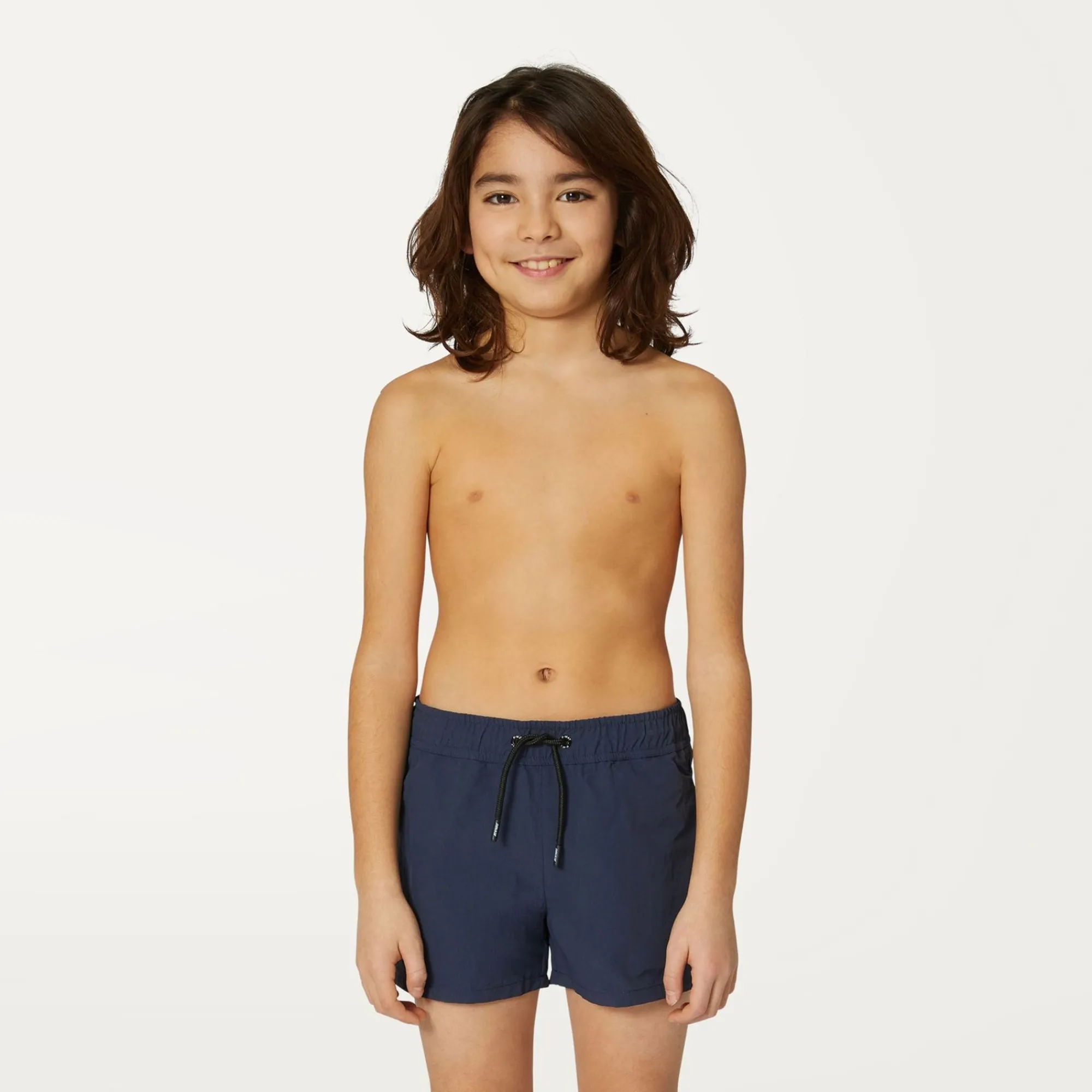 K-WAY P. Le Vrai Olivier - Bathing Suits - Swimming Trunk - Boy - Blue Depth Store