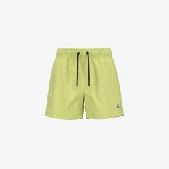 K-WAY P. Le Vrai Olivier - Bathing Suits - Swimming Trunk - Boy - Green Celery Sale