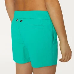 K-WAY P. Le Vrai Olivier - Bathing Suits - Swimming Trunk - Boy - Green Marine Sale