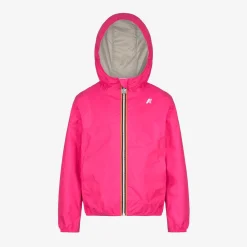 K-WAY P. Lily Eco Plus Reversible Fluo - Jackets - Short - Girl - Fucsia Fluo Cheap
