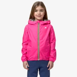 K-WAY P. Lily Eco Plus Reversible Fluo - Jackets - Short - Girl - Fucsia Fluo Cheap