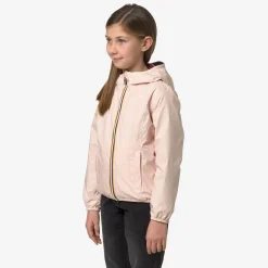 K-WAY P. Lily Plus.2 Reversible - Jackets - Short - Girl - Pink Gardenia-Red Dk Cheap
