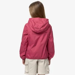 K-WAY P. Lily Plus.2 Reversible - Jackets - Short - Girl - Dk Pink-Orange Md Online