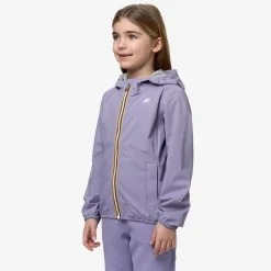 K-WAY P. Lily Stretch Dot - Jackets - Short - Girl - Violet Glicine Fashion