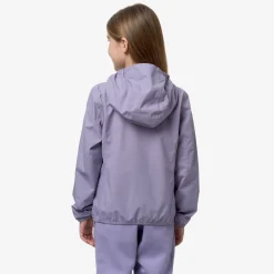 K-WAY P. Lily Stretch Dot - Jackets - Short - Girl - Violet Glicine Fashion