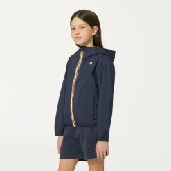 K-WAY P. Lily Stretch Poly Jersey - Jackets - Short - Girl - Blue Depth Store