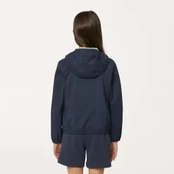 K-WAY P. Lily Stretch Poly Jersey - Jackets - Short - Girl - Blue Depth Store