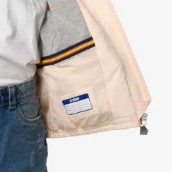 K-WAY P. Lily Stretch Poly Jersey - Jackets - Short - Girl - Pink Gardenia Best