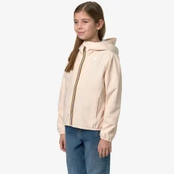 K-WAY P. Lily Stretch Poly Jersey - Jackets - Short - Girl - Pink Gardenia Best