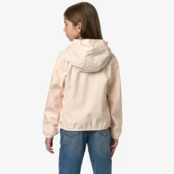 K-WAY P. Lily Stretch Poly Jersey - Jackets - Short - Girl - Pink Gardenia Best