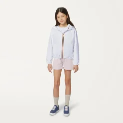 K-WAY P. Lily Stretch Poly Jersey - Jackets - Short - Girl - White Clearance