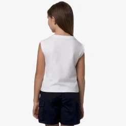 K-WAY P. Limmy - T-Shirtstop - Top - Girl - White Cheap