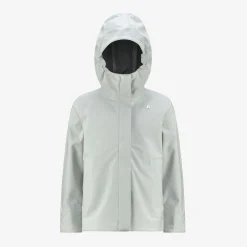 K-WAY P. Madlaine Bonded Jersey - Jackets - Short - Girl - Grey Sage Fashion