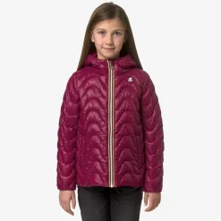 K-WAY P. Madlaine Quilted Warm - Jackets - Short - Girl - Red Dk Online