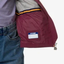 K-WAY P. Marguerite Stretch Poly Jersey - Jackets - Mid - Girl - Red Dk Best