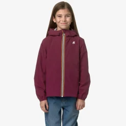 K-WAY P. Marguerite Stretch Poly Jersey - Jackets - Mid - Girl - Red Dk Best